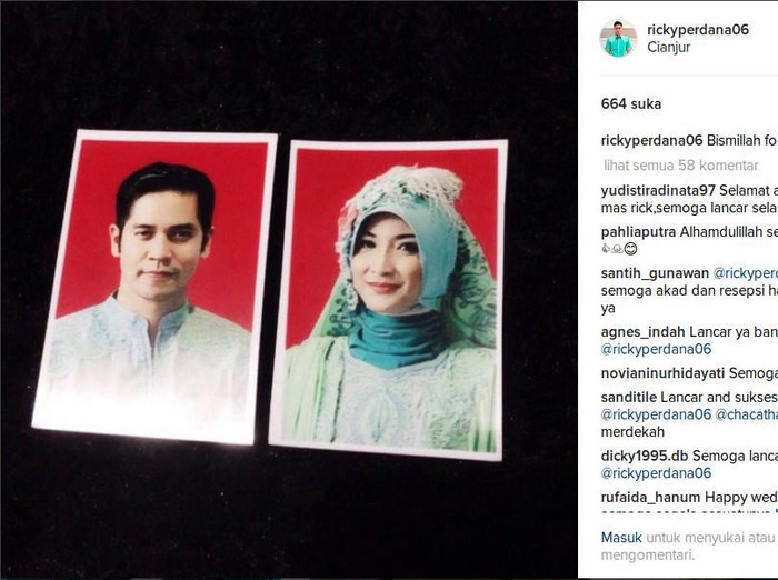 Pernikahan Ricky Perdana