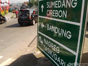 Arus Mudik Jawa Barat: Nagreg Lancar, Limbangan Macet