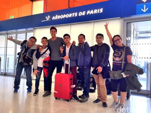 Asyik Menyusuri Paris Sebelum Tonton Langsung Final Portugal vs Prancis