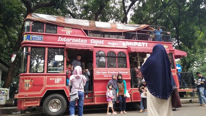 Bus Bandros Punya Bandung Bakal Dipakai Arak-arakan Owi dan Butet di Jakarta
