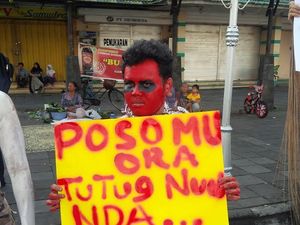 Warga Gelar Aksi Tolak Kekerasan: Kami Tidak Takut, Solo Tetap Nyaman
