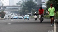 Hari Minggu tgl 10 Juli 2016 Kegiatan Hari Bebas Kendaraan Bermotor (Car Free Day) Jl Sudirman-Thamrin Tidak diberlakukan, kicau @TMCPoldaMetro, Minggu (10/7/2016) pagi.