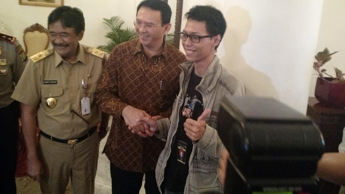 Saat Ahok Bermaafan dengan Wartawan yang Pernah Diusirnya