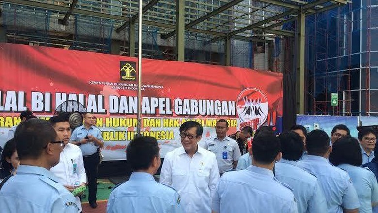 Menkum HAM: Sesuai Arahan Presiden Kami Tingkatkan Pelayanan Publik Menkum HAM: Sesuai Arahan Presiden Kami Tingkatkan Pelayanan Publik