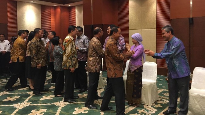 Menkeu Halalbihalal Bersama Ratusan PNS dan Dirut BUMN