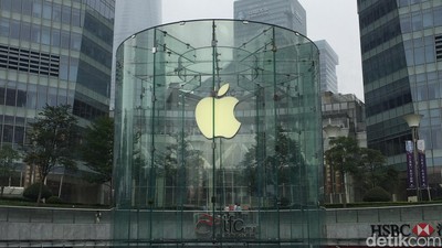 Keramahan di Apple Store Shanghai