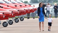 Pangeran George saat menghadiri the Royal International Air Tattoo di Fairford, Inggris beberapa waktu lalu.  Chris Jackson/Getty Images/detikFoto.