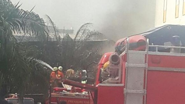 Kebakaran Landa Permukiman di Penjaringan