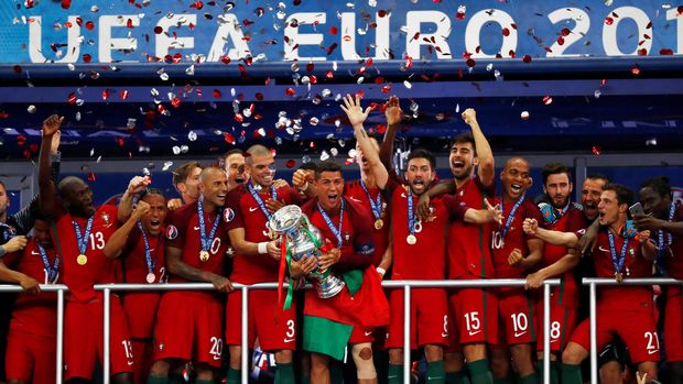 Juara Piala Eropa 2016, timnas Portugal, masuk dalam kompetisi Liga A UEFA Nations League. (