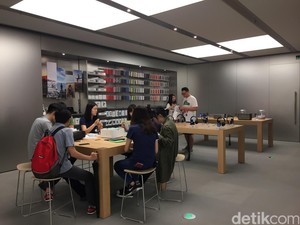 Mulai Membaik, Apple Buka Kembali 42 Tokonya di China