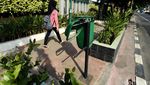 Pedestrian Jalan Chairil Anwar Bekasi Kurang Terawat