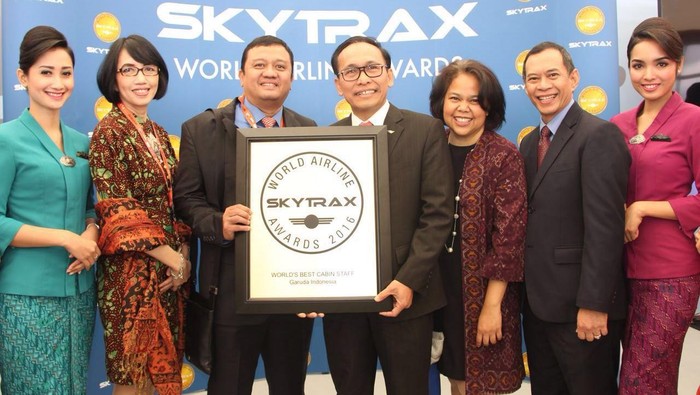 Garuda Indonesia Jadi Maskapai Terbaik Kelima di Asia