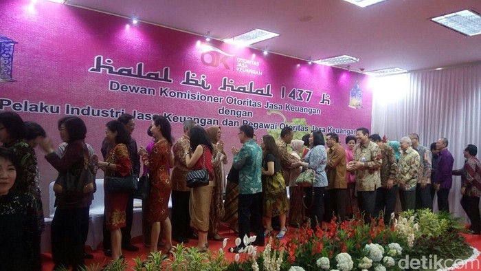 Ratusan Pegawai dan Pelaku Industri Keuangan Padati Halalbihalal OJK