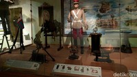 Beberapa diorama yang ada di dalam museum. Diorama ini berisi tentang sejarah Angkatan Darat Brasil (Ken/detikTravel)