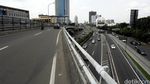 Jalan di Jakarta Masih Lengang