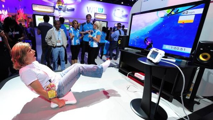 Aksesori Balance Board di konsol game Nintendo Wii. Foto: Getty Images Aksesori Balance Board di konsol game Nintendo Wii. Foto: Getty Images