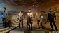 Sayangnya, penjelasan di diorama-diorama ini hanya berbahasa Portugis. Sehingga pengunjung harus menggunakan aplikasi translator untuk mengetahui apa isi informasinya (Ken/detikTravel)
