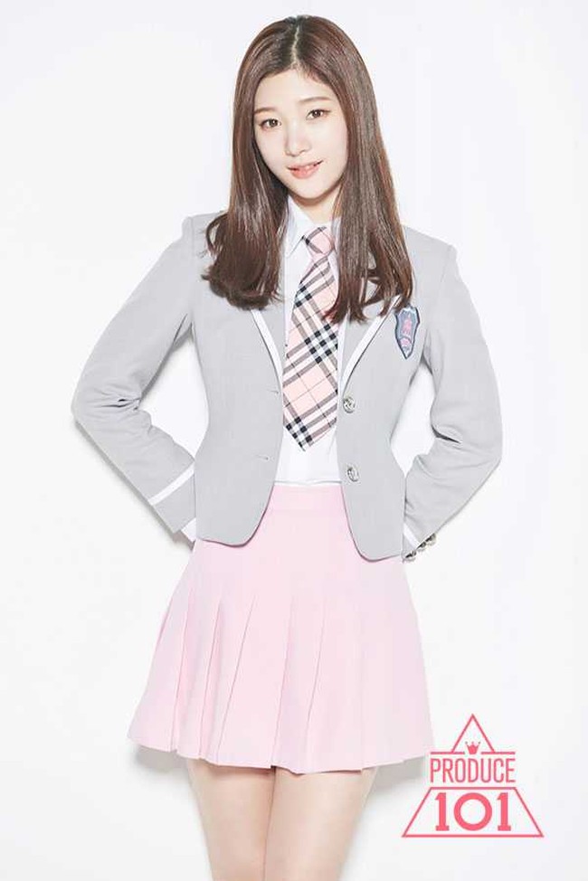 Ini penampilan cantik Jung Chaeyeon ketika mengikuti survival program Produce 101. Foto: Mnet (Produce 101).