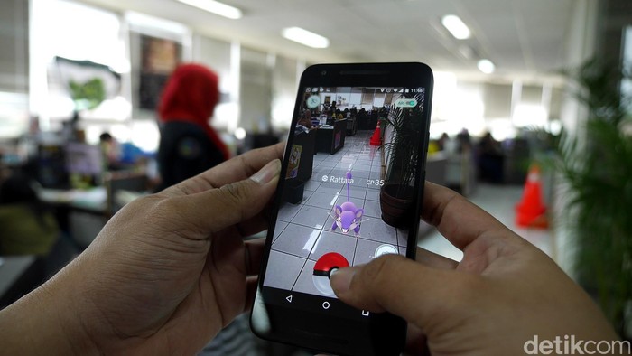Ilustrasi Pokemon Go Foto: detikINET - Anggoro Suryo Jati Ilustrasi Pokemon Go Foto: detikINET - Anggoro Suryo Jati