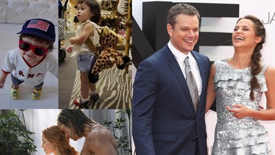 Lucunya Gempita Marten, Alicia Vikander dan Matt Damon yang Tampil Serasi