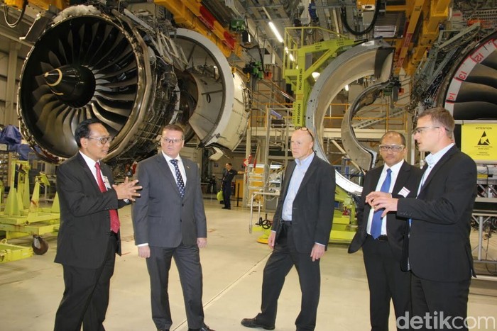 Rawat Mesin Pesawat, Garuda Gandeng Rolls Royce
