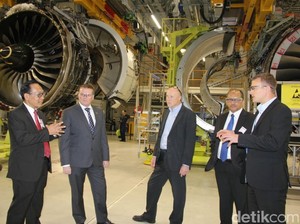 Rawat Mesin Pesawat, Garuda Gandeng Rolls Royce