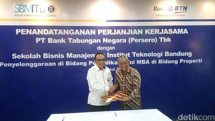 BTN Gandeng ITB Cetak Pengusaha Properti