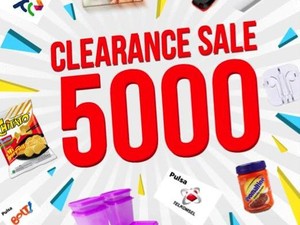 Hanya Sampai Jam 12 Malam, Semua Barang Ini Diobral Rp 5.000,-