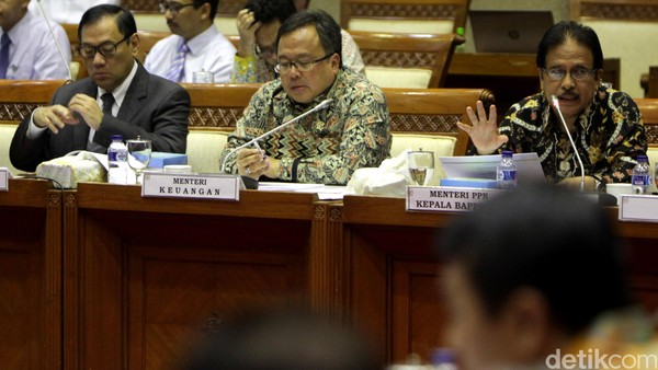 DPR, Menkeu, Kepala Bappenas, Gubernur BI dan Kepala BPS Bahas APBNP 2017