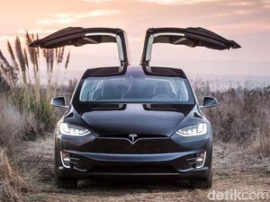 Tesla Model X yang Bakal Meluncur di RI Punya Fitur Autopilot