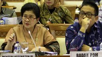Data itu dipaparkan Menkes Nila melalui slide presentasi dalam rapat dengan komisi IX di gedung DPR, Jakarta, Kamis (14/6/2016) yang dihadiri BPOM, Biofarma, Bareskrim termasuk IDAI.