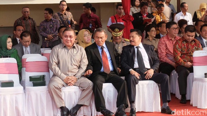Ketua KPK Hingga Hendropriyono Hadiri Upacara Sertijab Kapolri