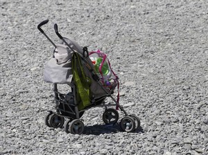 Bikin Terenyuh! Cerita Ayah Dorong Stroller Kosong Saat Maraton