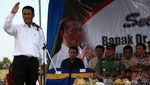 Mentan Panen Jagung di Mojokerto