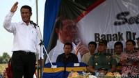 Menteri Pertanian Andi Amran Sulaeman menyampaikan pidatonya.