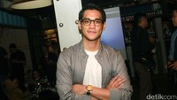 Afgan terlihat kasual di acara tersebut. Pool/Gus Mun/detikFoto.