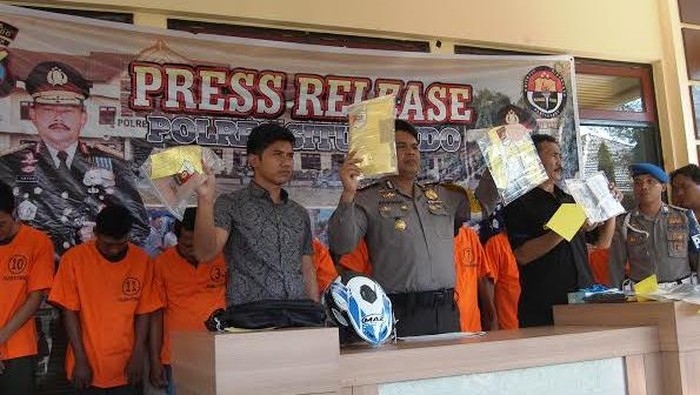 15 Hari, Polres Situbondo Panen Pelaku Kejahatan