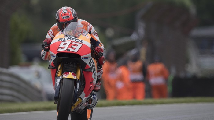 Kecewa dengan Kualifikasi, Marquez Tetap Optimistis Naik Podium