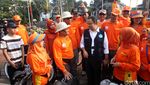 Mendikbud Kampanye Gerakan Antar Anak di Hari Pertama Sekolah