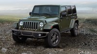 Jeep Wrangler ini dijual di Inggris. Model ini dibanderol 34.765 pound untuk versi dua pitu dan 36.435 untuk empat pintu. Foto: Jeep