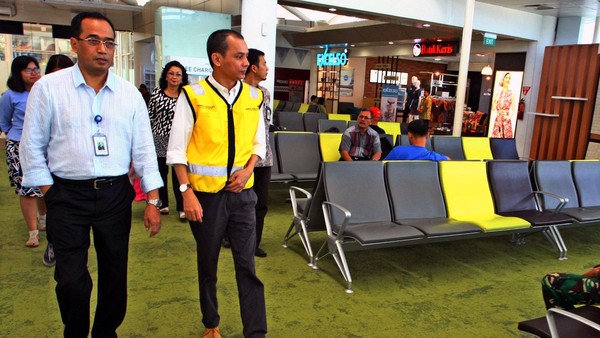 Bos AP II Cek Kesiapan Bandara Sultan Thaha