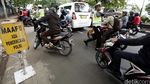 Puluhan Motor Terjaring Razia di Jalan Simatupang