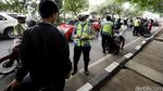 Puluhan Motor Terjaring Razia di Jalan Simatupang