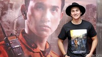 Di film tersebut aktor berusia 34 tahun itu memerankan tokoh Addri, seorang anggota BASARNAS. Pool/Noel/detikFoto.