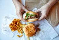 Burger kesukaan Neymar saat remaja.