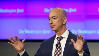 Apabila Bezos membuat stadion Wembley dengan uang sebegitu banyaknya, maka ia bisa punya enam unit. Foto: Reuters