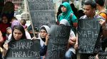 Ortu Korban Vaksin Palsu Demo di RS Harapan Bunda