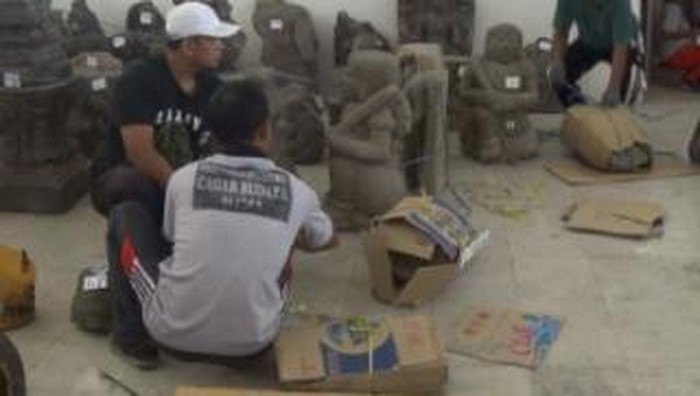 Ratusan Cagar Budaya di Blitar Dipindahkan