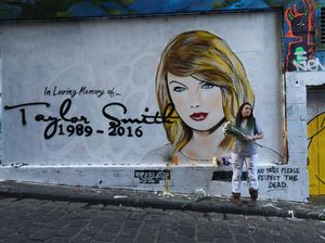Mural RIP Taylor Swift Diminta Dihapus