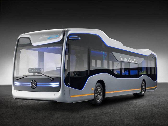Ini Bus Otonom Masa Depan dari Mercedes-Benz